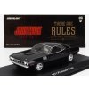 Model Greenlight Plymouth Cuda Coupe 1971 John Wick Chapter 4 Movie 2023 Black 1:43