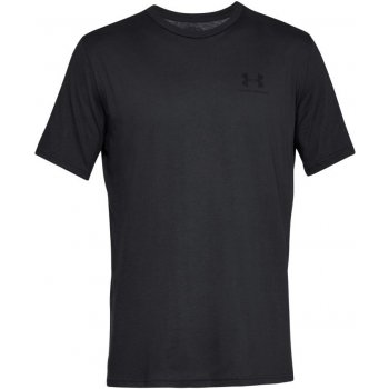 Under Armour tričko Sportstyle Left Chest SS černá