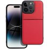 Pouzdro a kryt na mobilní telefon Apple Pouzdro Forcell NOBLE APPLE IPHONE 14 Pro Max červené