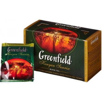 Greenfield Černý čaj Kenyan Sunrise 25 x 2 g