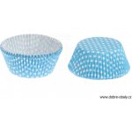 Wimex Cukrářský košíček Puntíky modrý 50x30 mm 40 ks – Zboží Dáma