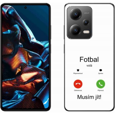 mmCase na Xiaomi Redmi Note 12 Pro 5G - fotbal volá bílé pozadí – Zboží Živě