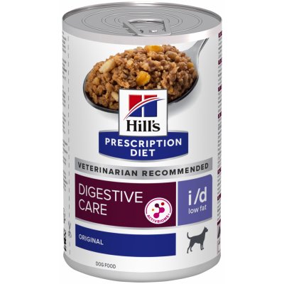 Hill’s Prescription Diet I/D Stew Low Fat with Chicken Rice & Vegetables 354 g – Hledejceny.cz