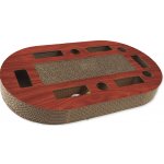 MAGIC CAT škrabadlo Interactive ovál 2 kartonové 52 x 30 x 6 cm – Zboží Dáma