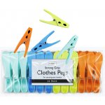 Nomess Kolíčky na prádlo plast 24 ks strong frip NMSPGS24NRT – Zboží Dáma