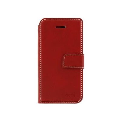 Molan Cano Issue knížkové pouzdro pro Samsung J320 Galaxy J3 2016 Red + ochranné sklo