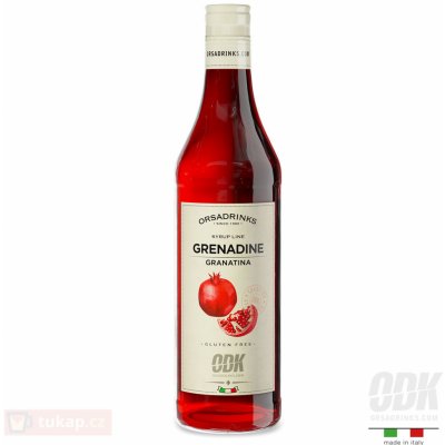 ODK Sirup Granátové jablko Grenadine 0,75 l – Zbozi.Blesk.cz