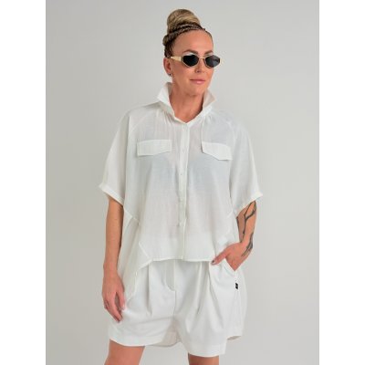 Voga Móda košile CHANCE Bílá – Zbozi.Blesk.cz