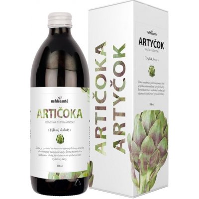 Nefdesanté Artyčok 100% šťáva z listů Artyčoku 0,5 l – Hledejceny.cz