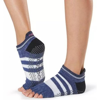 ToeSox LOW RISE bezprstové protiskluzové ponožky ICONIC
