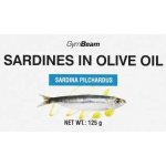 GymBeam Sardinky v olivovém oleji 125 g – Zboží Dáma