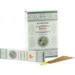 Ayurvedic Bazalka kadidlo masala vonné tyčinky 15 g – Hledejceny.cz