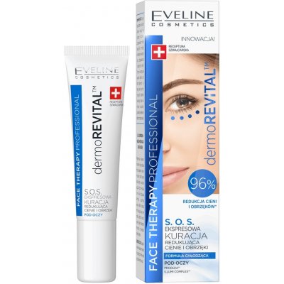 Eveline cosmetics dermoREVITAL S.O.S. sérum proti kruhům pod očima 15 ml