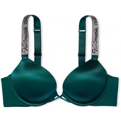 Victoria's Secret Bombshell Add-2-Cups Shine Strap Push-Up Bra černá 75B 