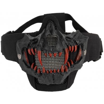 Imperator Tactical Taktická maska obličeje Glory s 3D tesáky černá – Hledejceny.cz