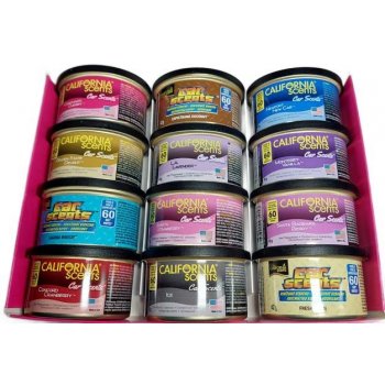 California Scents Car Scents Mix 12 x 42 g