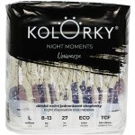 KOLORKY Night Moments noční jednorázové eko vesmír L 8-13 kg 27 ks – Hledejceny.cz
