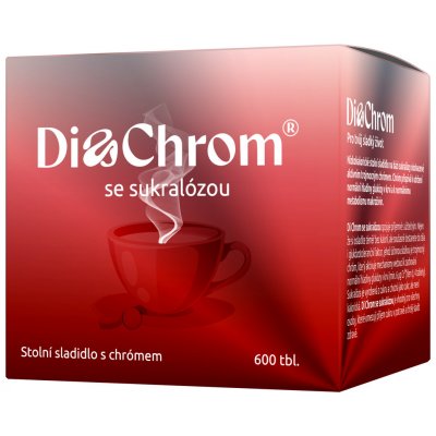 Di Chrom se sukralózou stolní sladidlo 600 tbl – Zboží Dáma