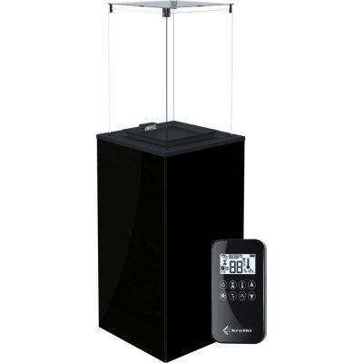 Kratki PATIO MINI sklo/slinutý křemen BLEND NERO-autom. ovl.,plyn-G30/30M – Hledejceny.cz