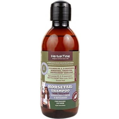 Herbal Time Šampon na vlasy z přesličky s vitamíny 240 ml