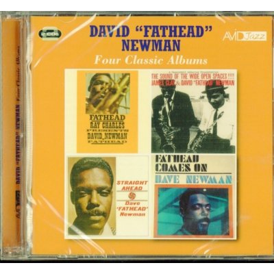 DAVID FATHEAD NEWMAN - Four Classic Albums Ray Charles Presents David Newman The Sound Of Wide Open Spaces Straight Ahead Fathead Comes On CD – Zbozi.Blesk.cz