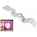 Fotověci Transparentní LED Krystalická Obrazovka Displej P6 Průhledná Vitrína Výloha Expozice Možnost Customizace Varianta: 96 x 23cm – Zboží Živě