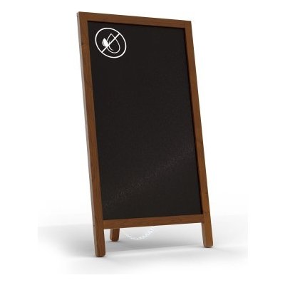 Allboards PKSIN63 Reklamní áčko s křídovou tabulí 78 x 44 cm – Zboží Mobilmania