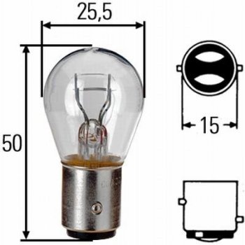 Hella P21/5W BAY15d 12V 21/5W