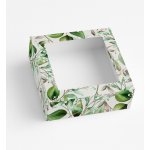 KRAFTHOUSE.EU Dárková krabička Fresh Leaves KM-KL-002 Okno: Srdce – Hledejceny.cz