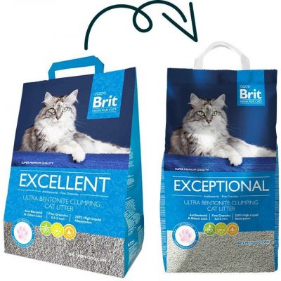 Brit Fresh Excellent Ultra Bentonitové 5 kg – Zboží Mobilmania