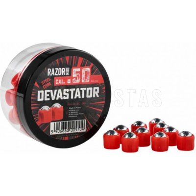RAM RazorGun Devastator cal.50 4,63 g 60 ks – Zboží Mobilmania