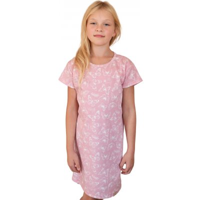ESITO | Dívčí noční košile Motýlek růžová / 104 – Zboží Mobilmania