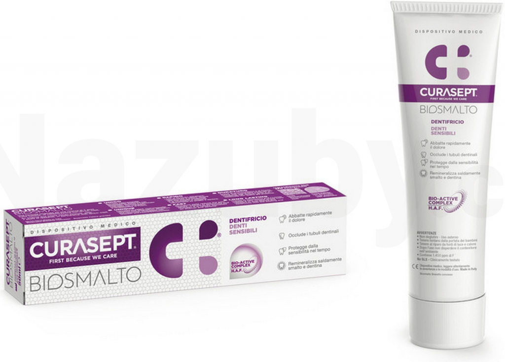 Biosmalto zubní pasta Sensitive Teeth 75 ml