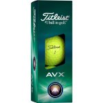 Titleist AVX 2024 žluté 3 ks – Zboží Dáma