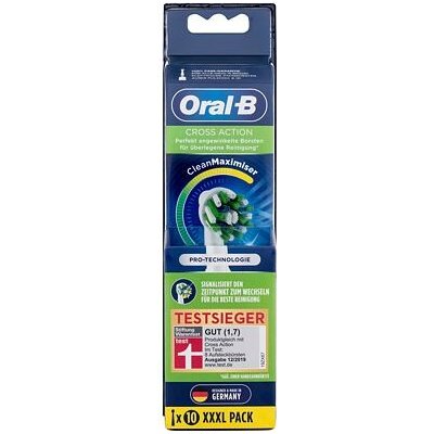 Oral-B CrossAction náhradní hlavice na elektrický kartáček 10 ks