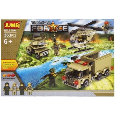 Kathay-Haster 2 Stavebnice Jumei Tactical Force taktické jednotky 363 dílků – Hledejceny.cz