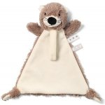 BabyOno mazlík přítulníček s přívěskem na dudlík Otter Maggie Vydra béžovo hnědá – Sleviste.cz