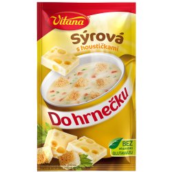 Vitana Do hrnečku Instantní sýrová polévka s houstičkami 22g od 7 Kč -  Heureka.cz