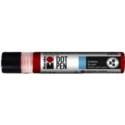 Marabu 18010009030 Dot Pen light vermillion