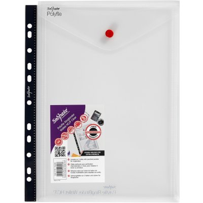 Snopake kapsa s drukem Polyfile závěsné na katalogy, vrchní otevírání, cena za ks – Sleviste.cz
