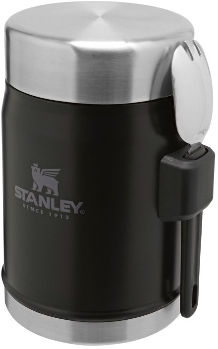 STANLEY Jídelní termoska s vidličkou Legendary Classic 0,4 l black