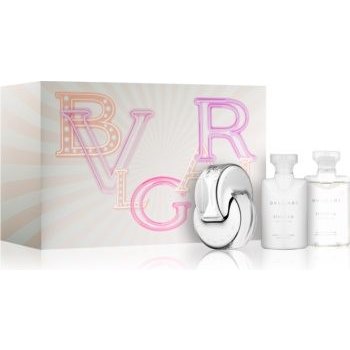 Bvlgari Omnia Crystalline EDT 40 ml + tělové mléko 40 ml + sprchový gel 40 ml dárková sada