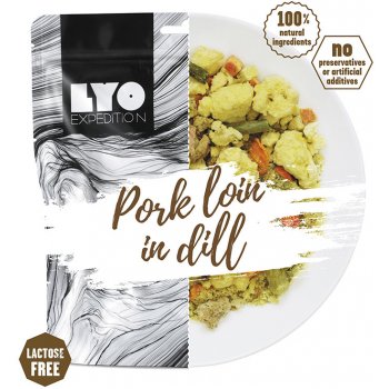 Lyofood Dušené vepřové s kroupami velká porce 112 g