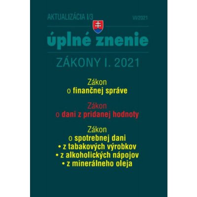 Aktualizácia I/3 - Zákon o finančnej správe – Hledejceny.cz