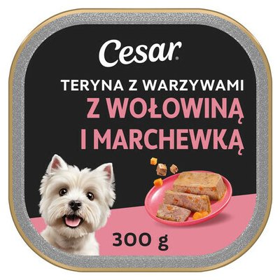 Cesar Teryna se Zeleninou 300 g – Hledejceny.cz