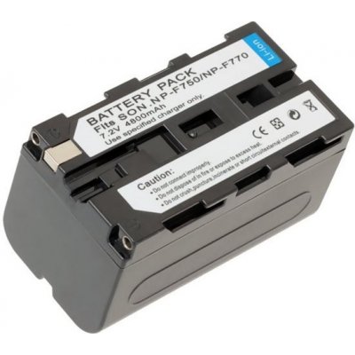 Baterie TRX pro Sony 4400mAh Baterie, pro videokameru, fotoaparát, 4400mAh, Li-Ion, pro Sony NP-F330, F530, F570, F750, F770, F930, F950, F960 TRX-NP-F750 – Zbozi.Blesk.cz