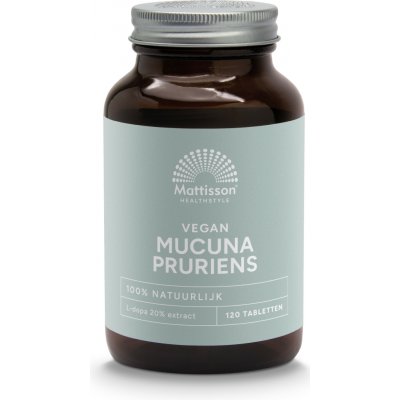 Mattisson Mucuna 20% L-dopa extrakt 120 tablet – Hledejceny.cz