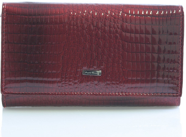 Červená kožená peněženka Angela Moretti WL22 červená od 899 Kč - Heureka.cz