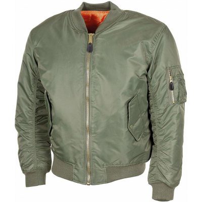 MilTec bomber US MA1 style zelená – Hledejceny.cz
