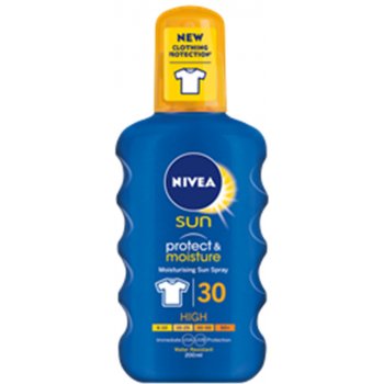 Nivea Sun Protect & Bronze Sun Spray intenzivní sprej na opalování SPF30 200 ml